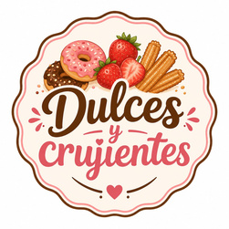Logotipo Dulces y Crujientes